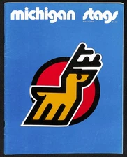 10/31/1974 WHA Program Michigan Stags vs. Cleveland Crusaders 201684