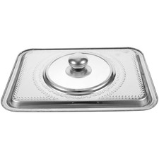  Couvercle De Plat En Acier Inoxydable Nourriture Couverture Du Barbecue