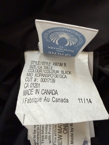 Canada Goose Parka Jacke Herren XXL Beige - Bild 6 von 8