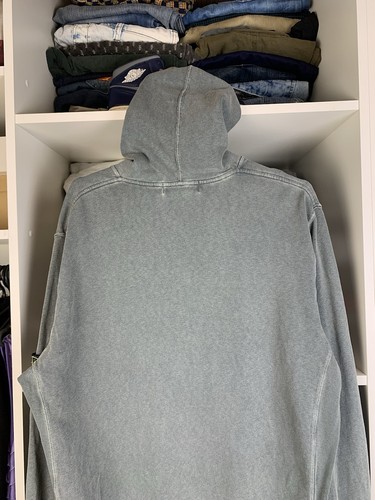 Stone Island Garment Sudadera con Capucha Teñida Hecha en Italia Talla XXL - Imagen 19 de 24