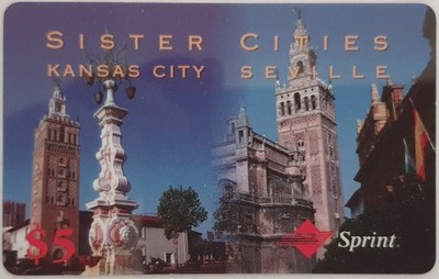 Prepaid Phone Card SPRINT Used