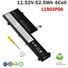 L19M3PD6 Battery For Lenovo ideapad Flex 5-1570 5-14IIL05 5-14ITL05 11.52V 52.5W