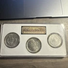 1921-2021 Morgan Silver Dollar 3-Coin Set (P,D,S) 100th Anniversary Boxed