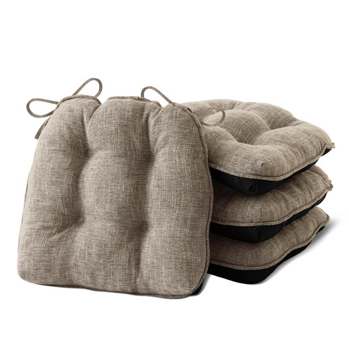 Chair Cushions for Dining Chairs Set of 4, Indoor Kitchen Chair Cushions with...