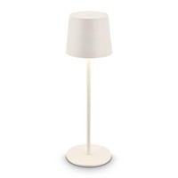 Briloner - Kabellose LED Tischlampe IP44 Dimmbar Akku Tauschbare