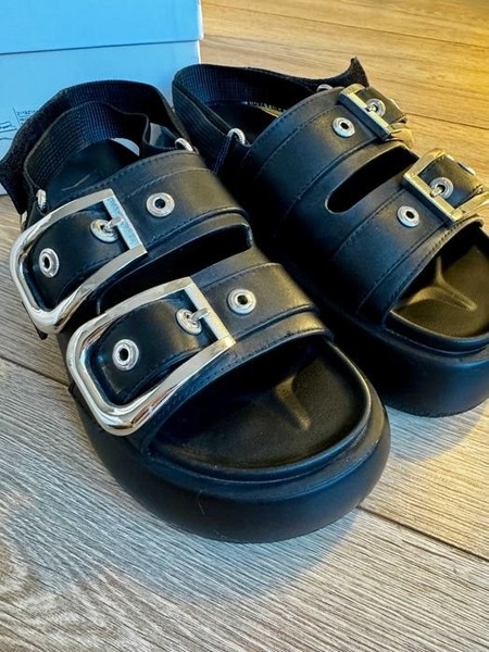 Bimba y Lola Sandals Black 38