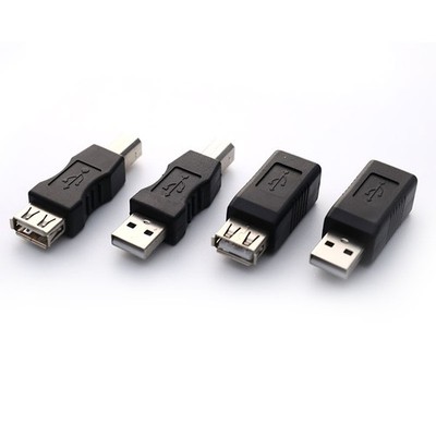 USB 2.0 type A Female to type B Male Printer Scanner Adapter Converter Connecto~