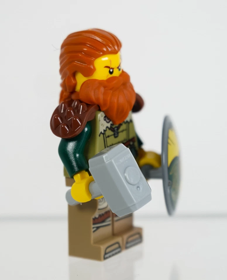 LEGO Castle PAB/BAM Viking Soldier Warrior Minifigure. New + Fast Shipping - Image 3 of 4
