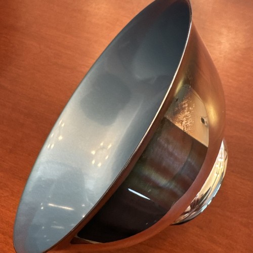 Reed & Barton 1120 Silver Plated Cerulean Blue Paul Revere Bowl 6.5” Wide - Picture 13 of 14