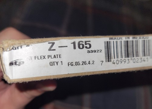 Atp Z-165 Automatic Transmission Flexplate-Auto Trans Flexplate - Picture 2 of 3