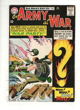 OUR ARMY AT WAR #151 Fine, first Enemy Ace, Sgt Rock, Joe Kubert cover, DC 1965