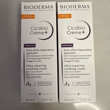 Bioderma Cicabio Creme+ SPF50+ 40ml x2