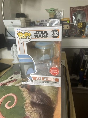 Funko Pop! Star Wars The Mandalorian: Axe Woves #602 - GameStop Exclusive - NEW