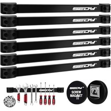 SEDY Magnetic Tool Holder 7-Piece Wall Mount Garage Storage