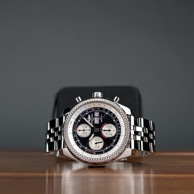 Black Dial 44.8mm Breitling Bentley GT A13362