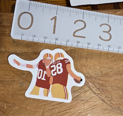  GEORGE KITTLE STICKER  Jimmy Garoppolo Sticker 49ers Sticker Football Decal