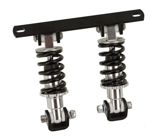 Motorcycle Solo Seat Twin Spring Shocks 5 inch High + Dual Shock Mounting Kit - Bild 1 von 4