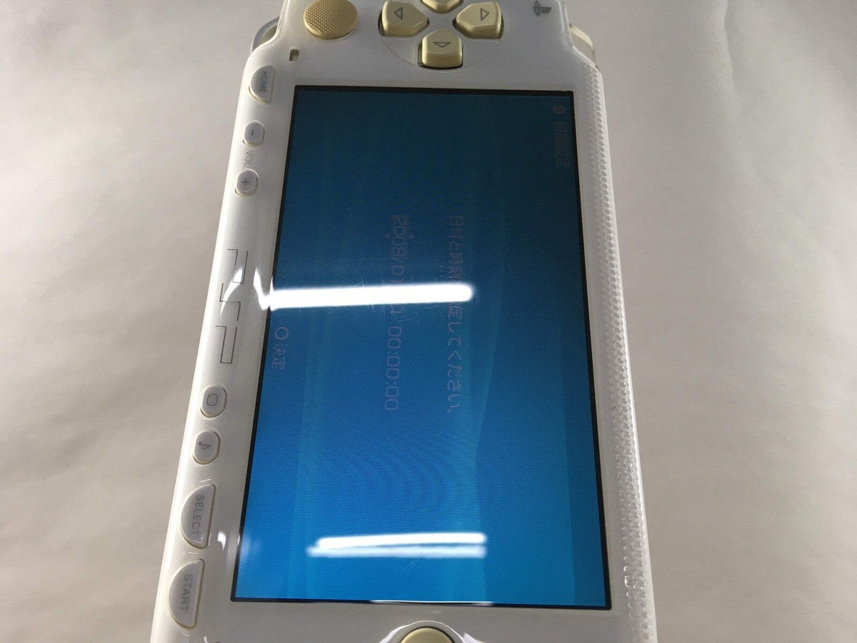 PSP1000型 GD7695 Plz Read Item Condi PSP-1000 CERAMIC WHITE SONY PSP