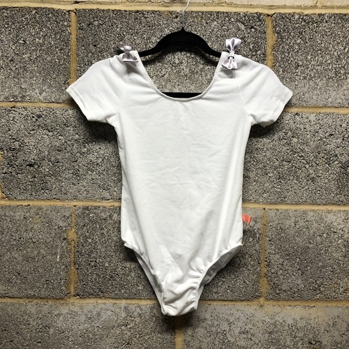 BNWT Six Stories Leotard Tutu Flower Girl Bridesmaid White Grey Tuile Age 12 - Picture 7 of 20
