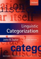 Linguistic Categorization John R. Taylor Taschenbuch Kartoniert / Broschiert