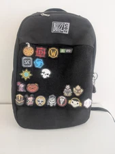 BlizzCon 2017 Blizzard Black Convention Backpack With 19 Patches