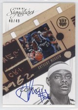2012-13 Panini Signatures Signatures Film 40/49 Anthony Morrow #30 Auto 1u6