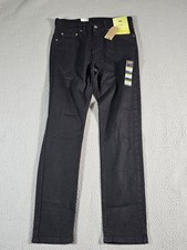 Levis 510 Jeans Mens 31x30 Black Skinny Stretch Levis Flex Performance Denim