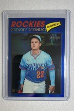 2026 Topps Heritage - Mickey Moniak #400 Chrome Blue Refractor /150