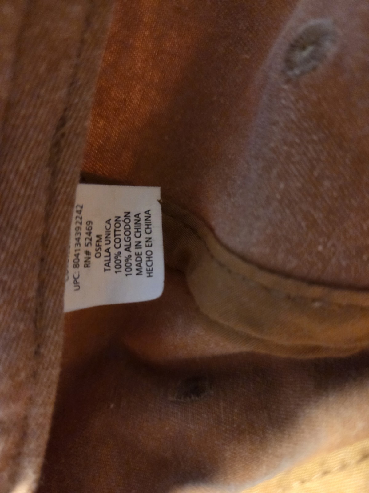 Solid Blank Red Orange  Adjustable Cap Hat - image 6