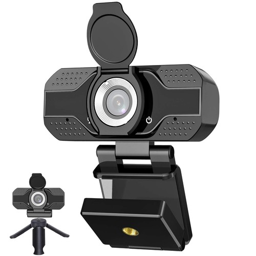 4K 2K 1080P HD Webcam with Microphone, Noise Cancellation, Privacy Cover, Wid... - 第 1/7 張圖片