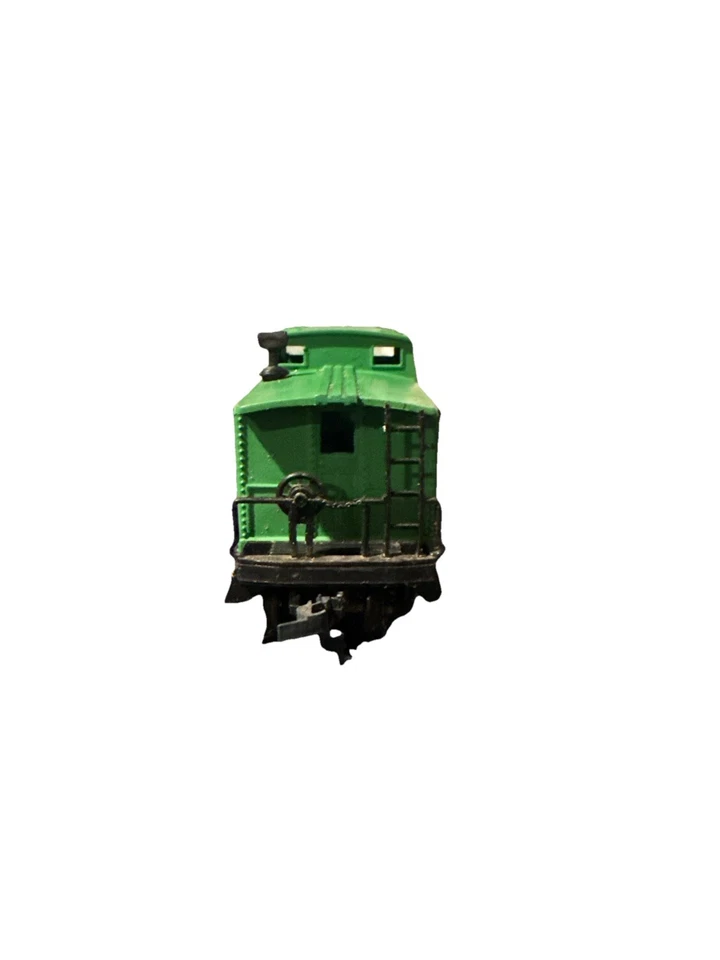 Locomotiva Burlington Northern Vintage + Caboose – Fabricada na Iugoslávia - Imagem 2 de 4