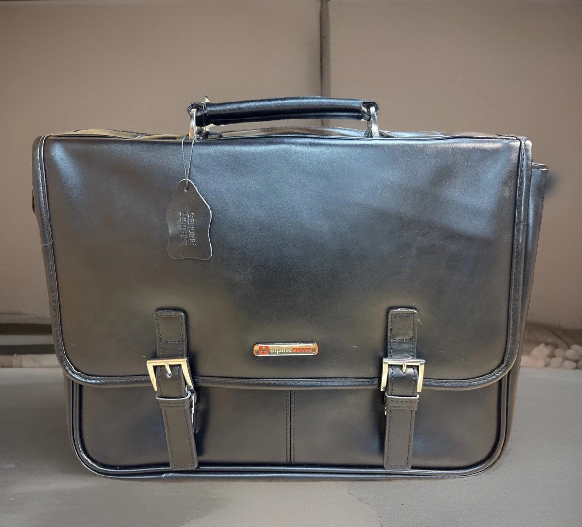 Alpine Swiss Leather Travel Bags for Men for sale | eBay Alpine Swiss Leather Travel Bags for Men for sale | eBay