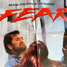 Frank Stallone FEAR Movie Poster Double Sided 26x40 MP-07