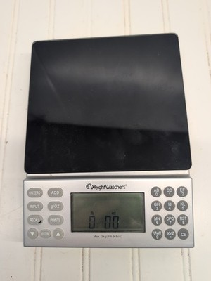 Weight Watchers Electronic Digital Food Scale with Points Values Database #3
