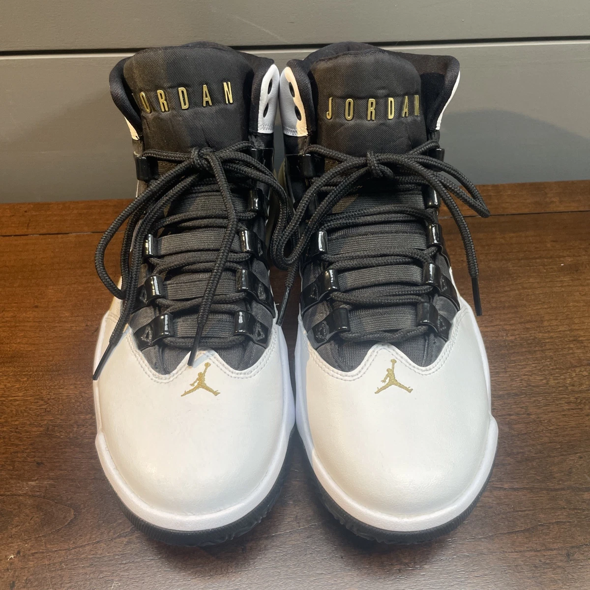 28cm JORDAN MAX AURA 6 ホワイト/ブラック/ゴールド Jordan Max Aura 6 White Gold Black for Sale | Authenticity