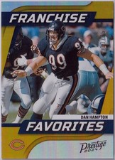 Dan Hampton 2024 Prestige Franchise Favorites #11 Xtra Points Gold Bears /75