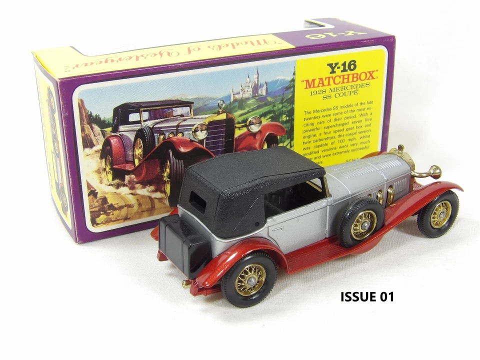 KA04D - Models of Yesteryear - Y16 Mercedes issues 1-2-3-4 - Bild 3 von 4
