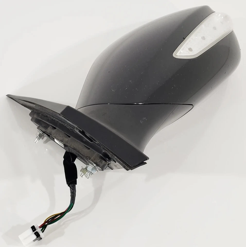 Espejo retrovisor lateral térmico Hyundai Sonata 11-14 intermitente negro medianoche Foto 4 de 4