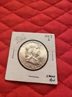 1952 s franklin half dollar- high ms coin