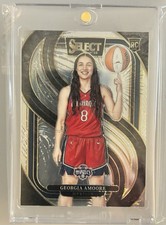 2025 Panini WNBA Select Premier Silver Party Prizm SP Georgia Amoore #9