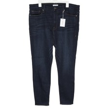 Good American GAGL103 Blue089 Good Legs Skinny Jeans Women s Size 22 Dark Wash