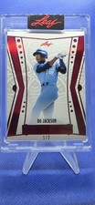 Bo Jackson 2025 Leaf Spectacular Baseball red #1/2
