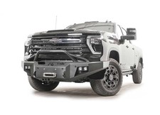Fab Fours Ch24-a6152-1 For 24-c Silverado 25003500hd Premium Front Bumperguard