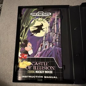 Castle of Illusion Starring Mickey Mouse (Sega Genesis, 1990) CIB