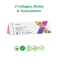 Fuxion Beauty-In Collagen Drink Mix With Biotin & Antioxidants 28 Stick Pack