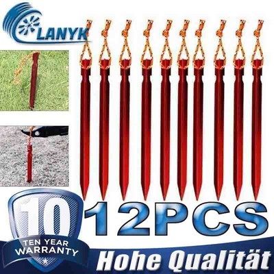 Zeltheringe Heringe Für Zelt Vorzelt Zeltplane Camping Strand Bergsteigen 18cm