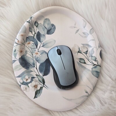MEKASS Ergonomic Mousepad with Wrist Support Beautiful Flowers