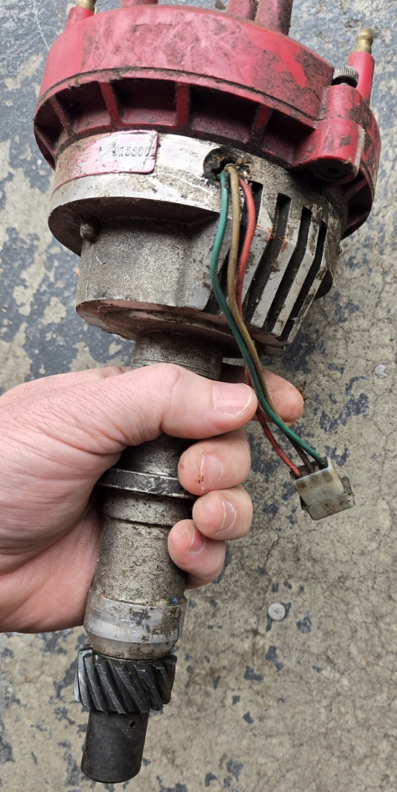 Used Mallory Comp 9000 Unilite Pontiac Distributor Model # 9158001 1963-81