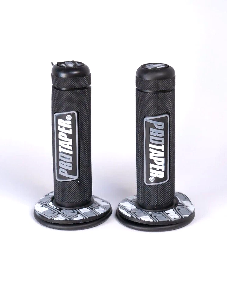 ProTaper Griffe Lenkergriffe Motorrad Griffgummis Schwarz 22/24mm UNIVERSAL - Bild 2 von 3