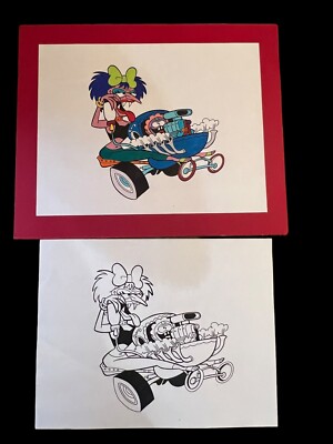 Original animation production art drawings  Weird-Ohs Lot 2